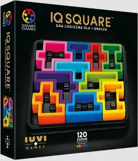 Smart Games Iq Square Deluxe (pl) Iuvi Games
