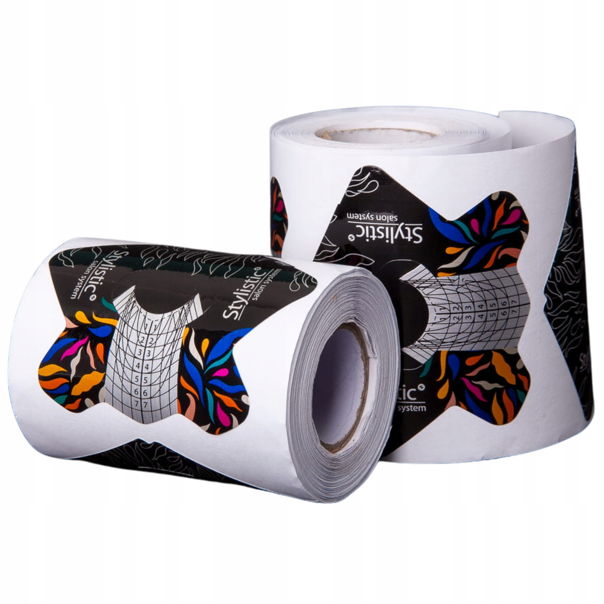 STYLISTIC SZABLONY FORMY DO PRZEDŁUŻANIA PAZNOKCI ŻEL ROLKA 100 szt.