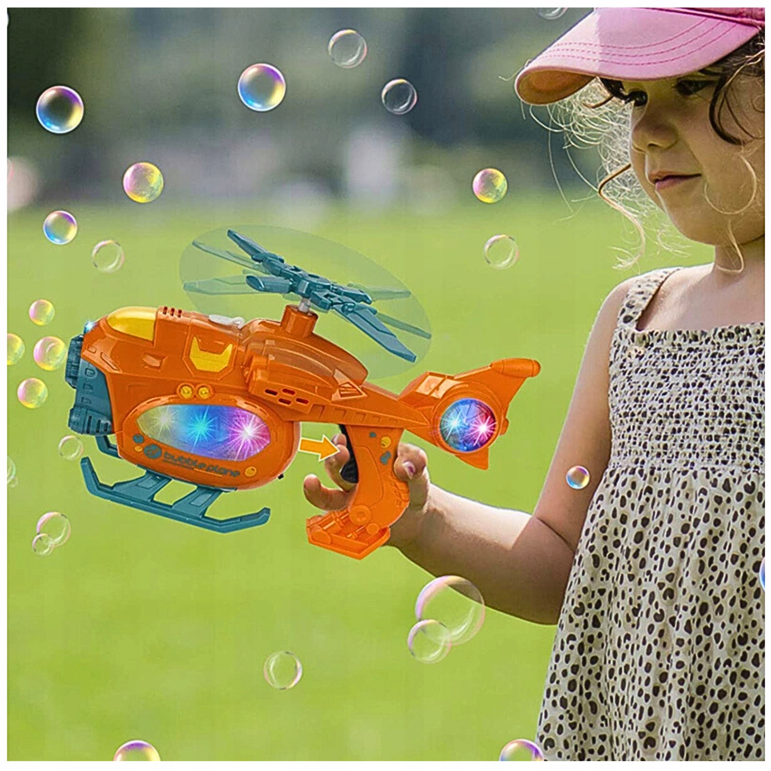 MASZYNA DO ROBIENIA BANIEK MYDLANYCH PISTOLET AUTOMAT PŁYN BAŃKI MYDLANE Kolor wielokolorowy