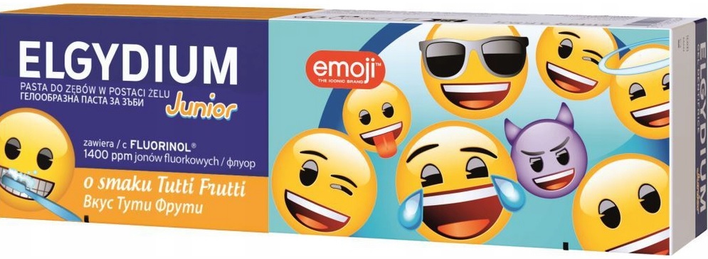 

Elgydium Junior Emoji Pasta/żel Do Zębów 50ml
