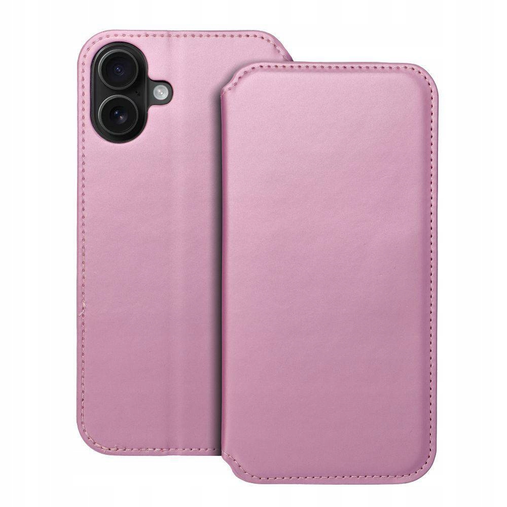Etui Dual Pocket Book Do Iphone 16 Plus Jasny Różowy
