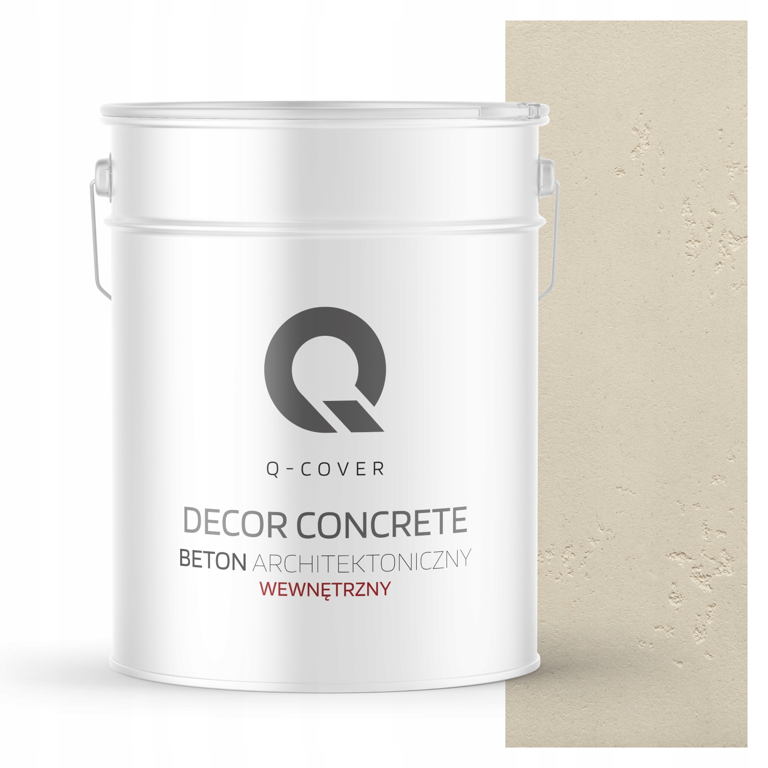 Vnitřní Architektonický Beton 10m2 15kg Ozdobný Efekt Béžový Světlý F751