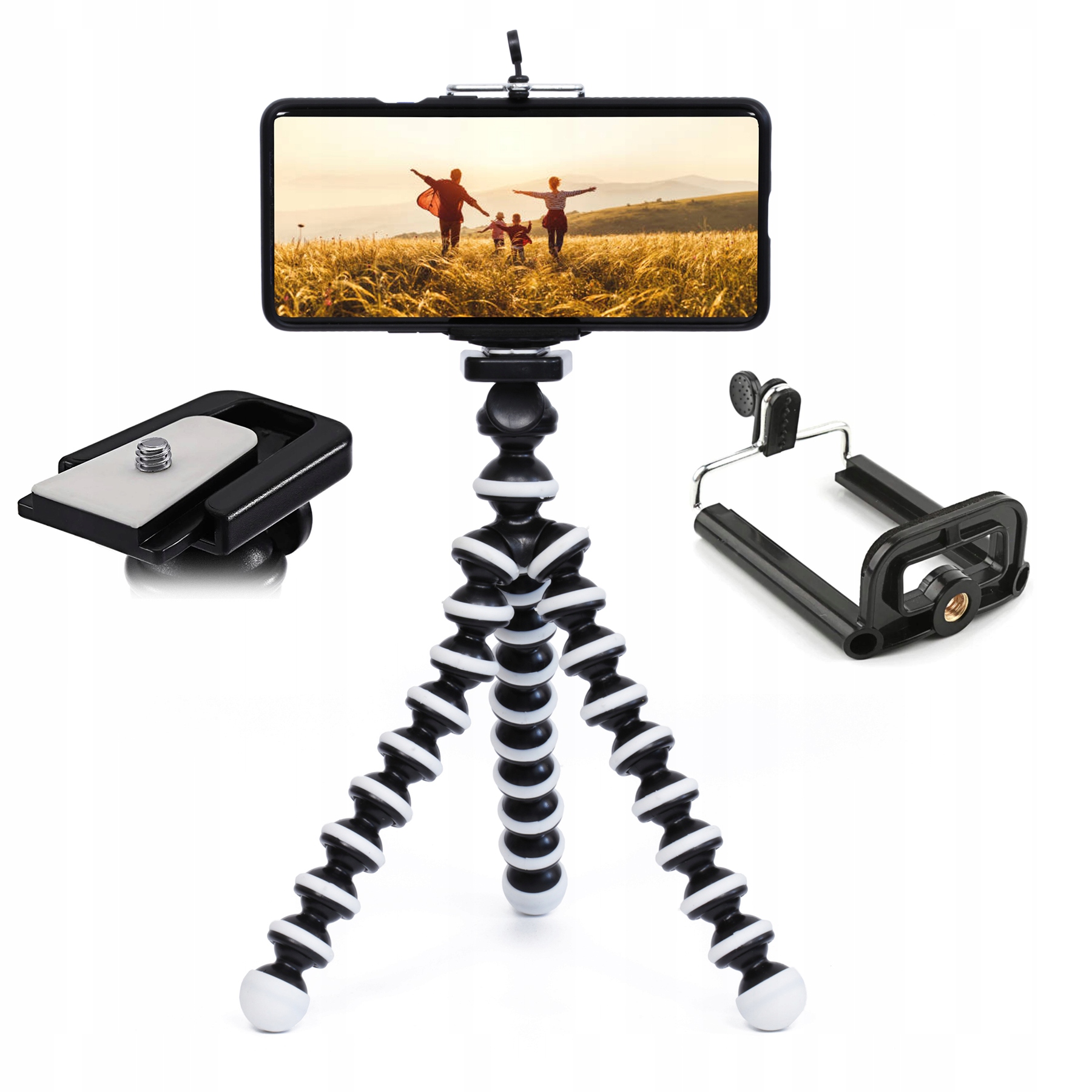 STATYW GIĘTKI ELASTYCZNY UCHWYT TELEFON TRIPOD M