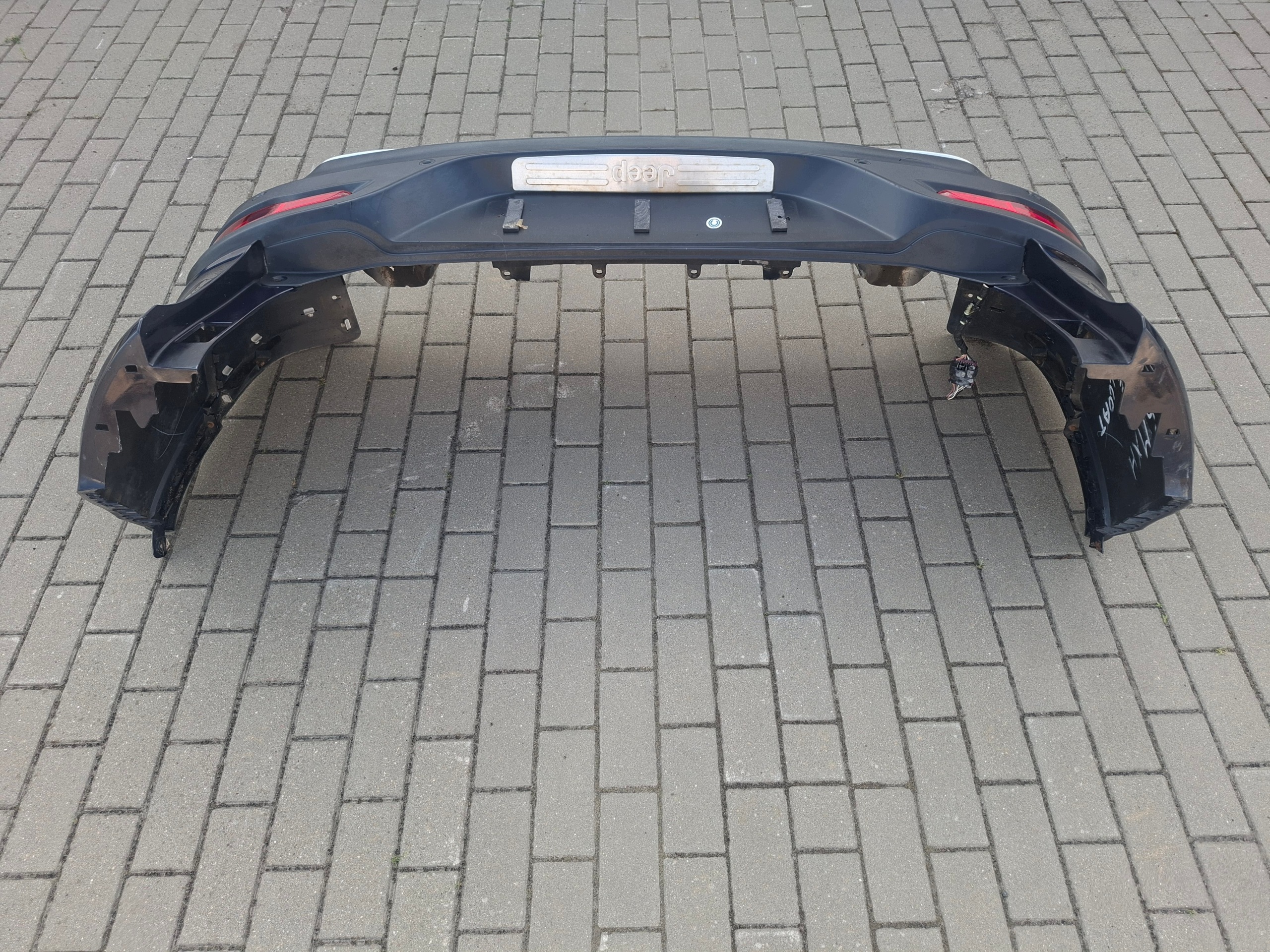 bumper rear part rear complete PDC JEEP CHEROKEE V KL PBU