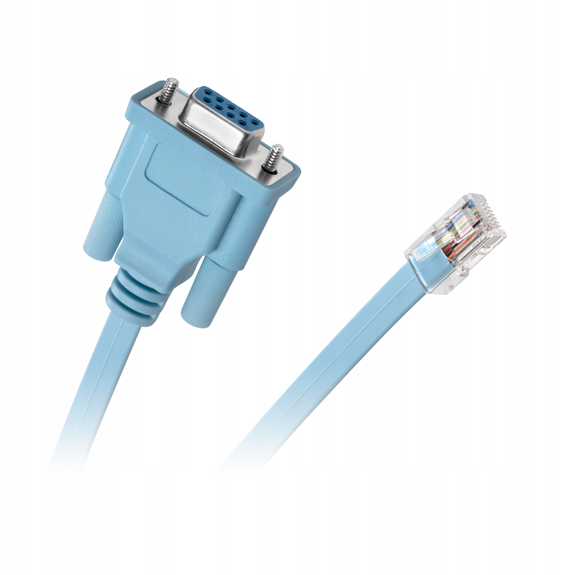 Kabel gniazdo RS232 wtyk RJ45 Lechpol Electronics