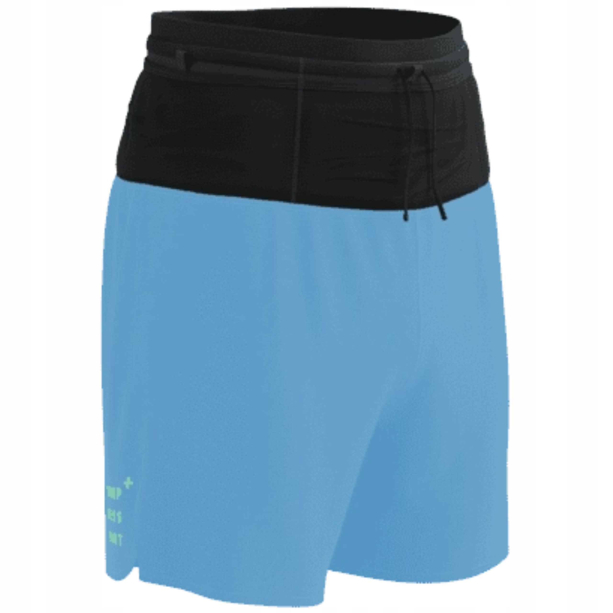 Spodenki Sportowe do Biegania Męskie Compressport Trail 2-IN-1 Niebieskie M