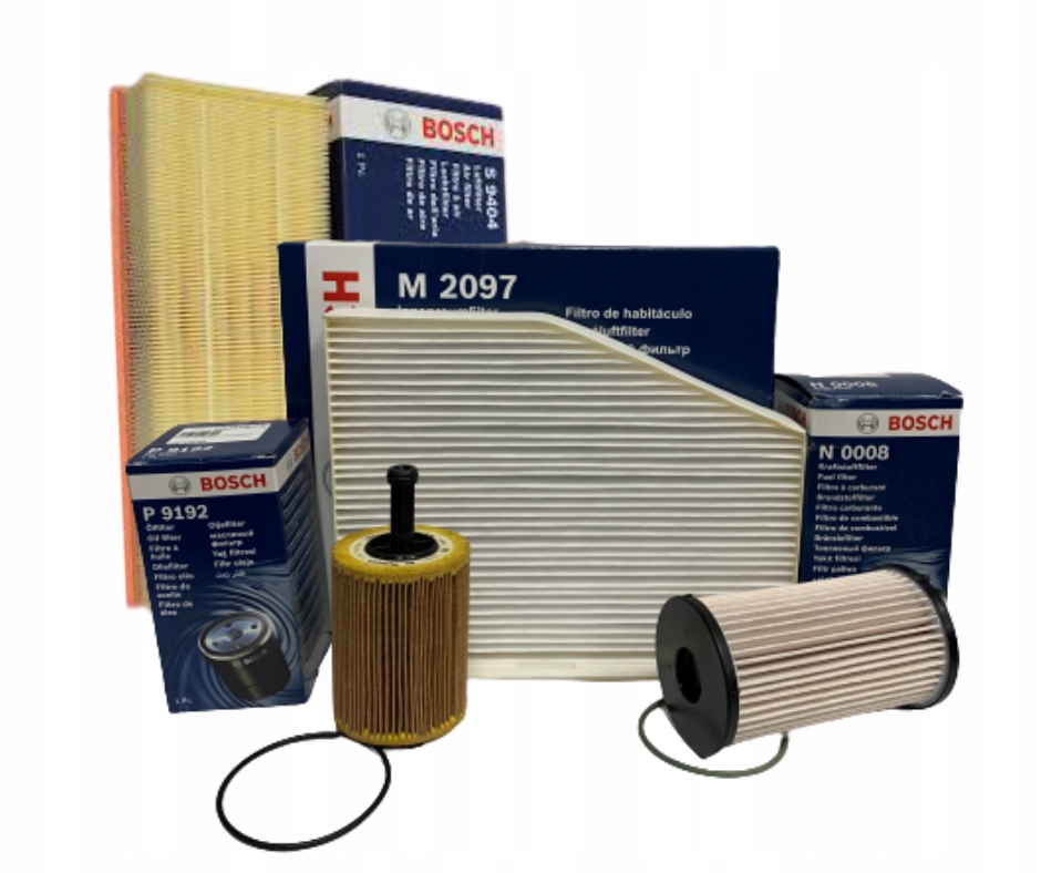 Bosch Sada Filtrů Škoda Octavia II Superb 1.9 2.0 Tdi Yeti 2.0 Tdi