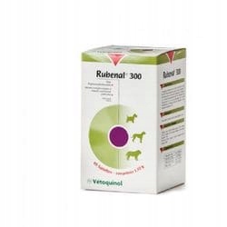 

Vetoquinol Rubenal 300mg 60 tabl Wspomaganie nerek
