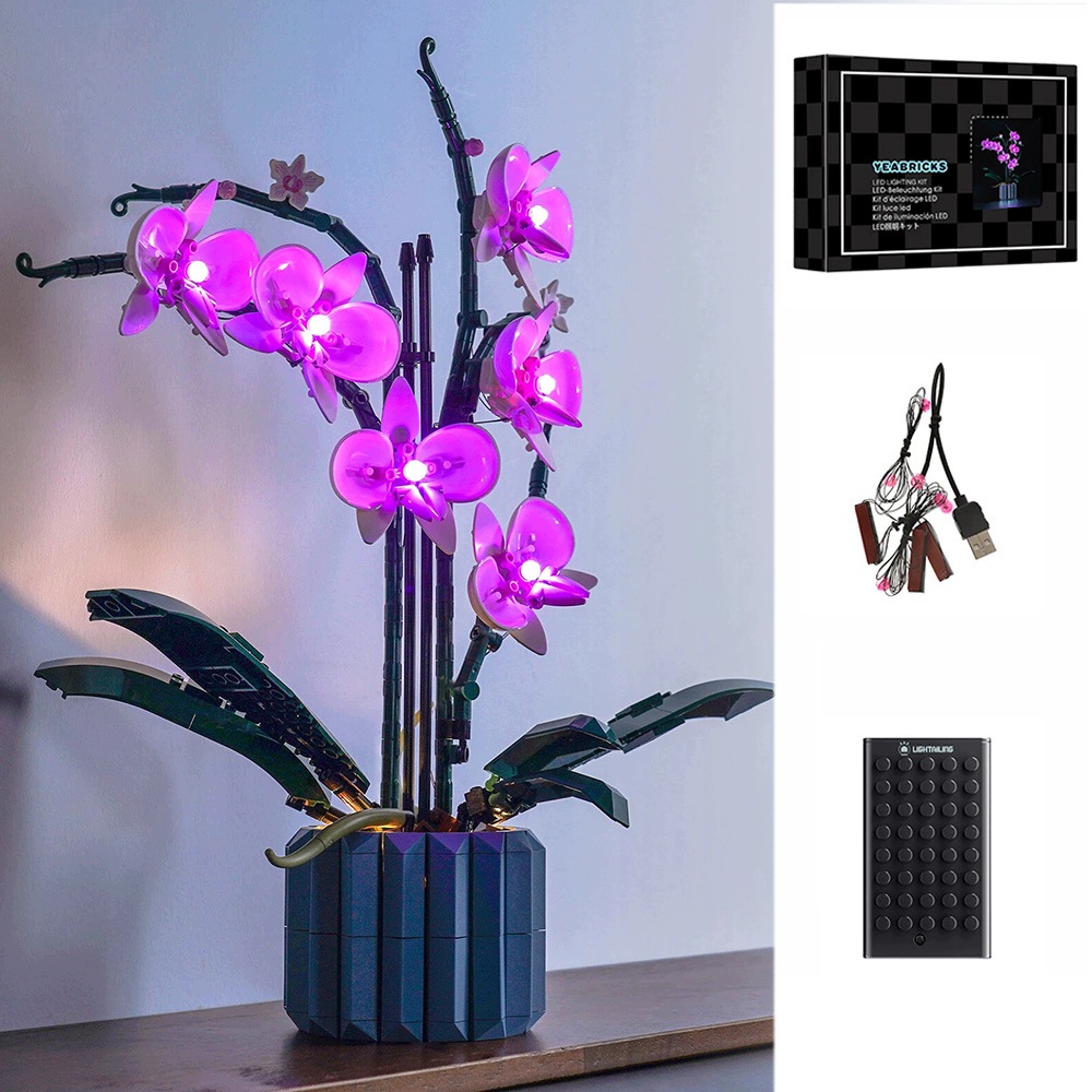 Sada Led osvětlení pro sadu Lego 10311 Orchidej Bez kostek