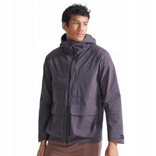Superdry Voděodolná Pánská Bunda Na Boky S Kapucí L Jyj