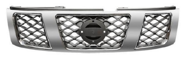 NISSAN PATROL 2004-2009 ATRAPA ŚRDOKOWA KRATKA GRILL NOWY CHROM PRZÓD