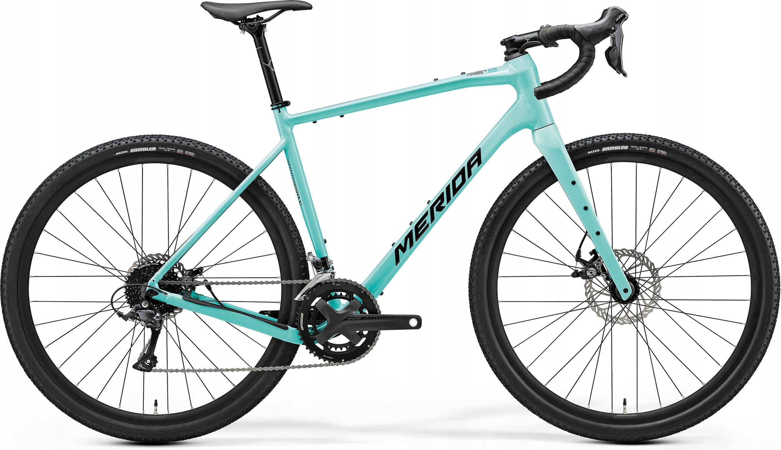 Rower Gravel Merida Silex 200 rama S 49 CM 28 Crayon Teal(black/teal) 2025