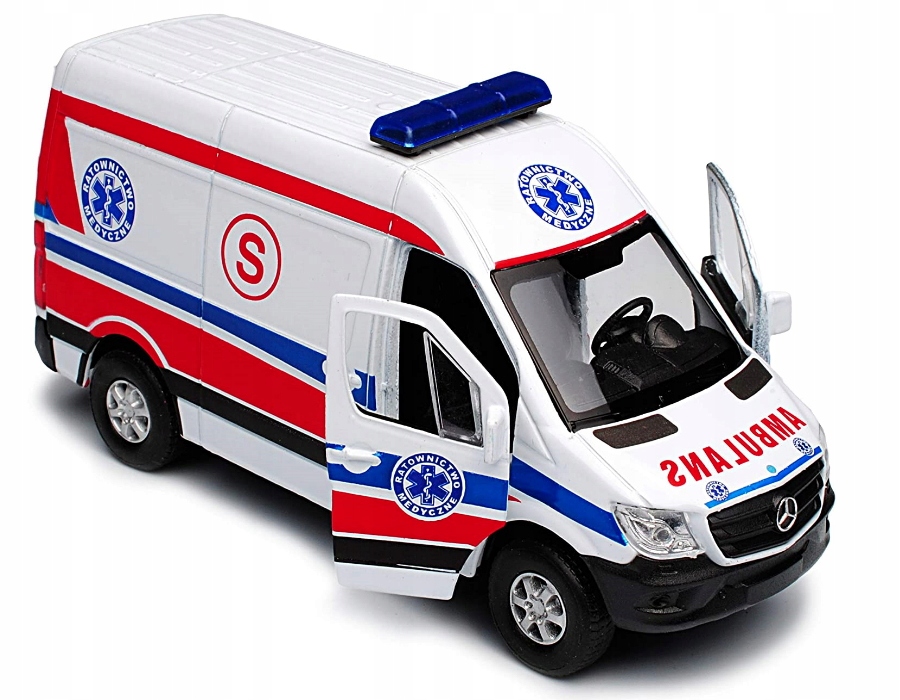 MERCEDES BENZ SPRINTER WELLY 1:34 AMBULANS Rodzaj pojazdu ambulans