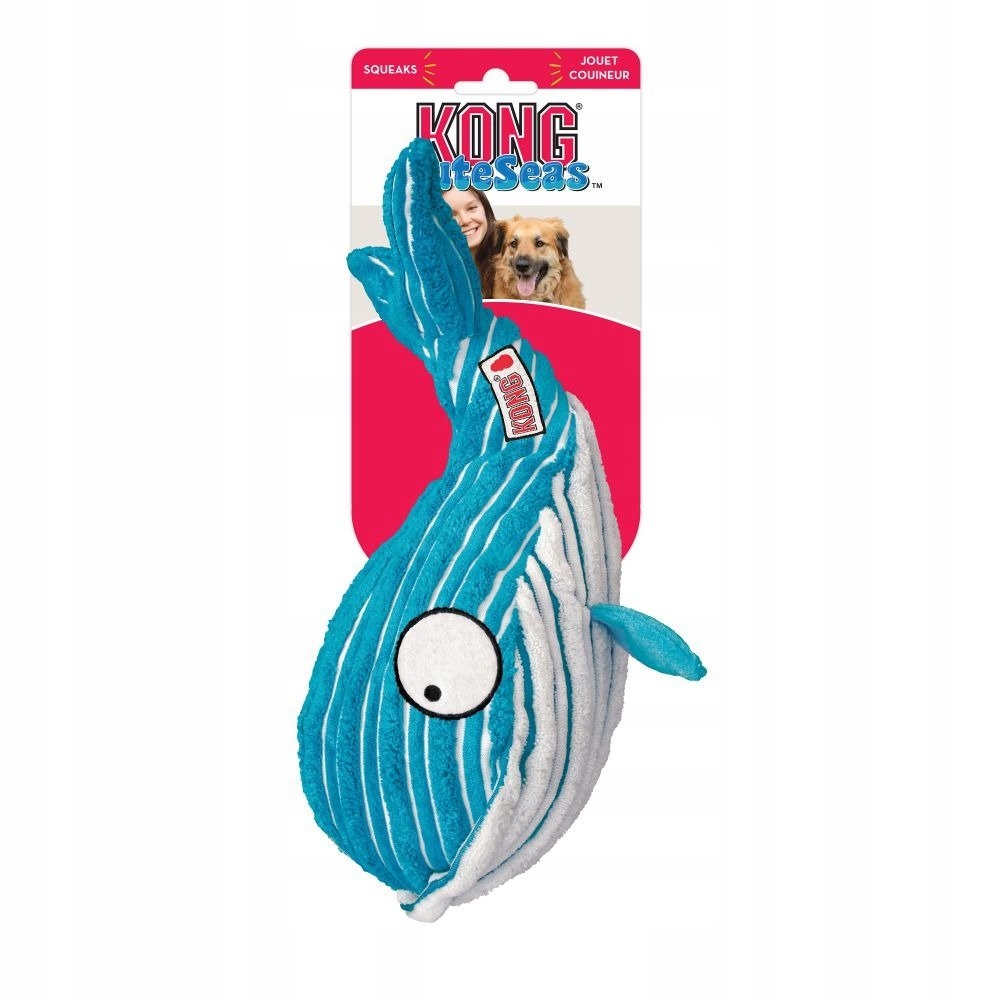 

Kong Cuteseas Whale Zabawka Sztruksowy Wieloryb L