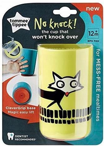 Tommee Tippee Kubek No-Knock 12m+ ŻÓŁTY