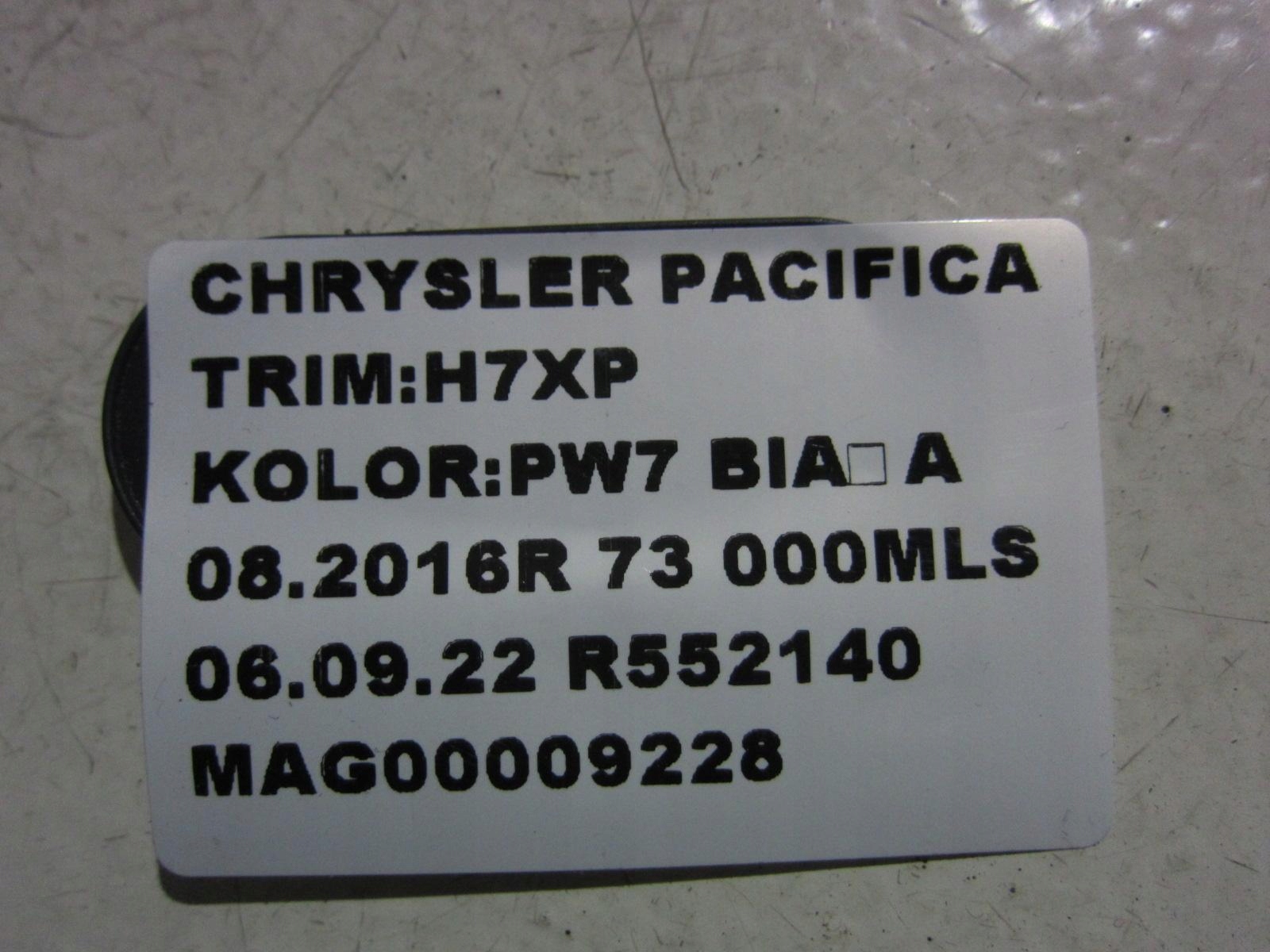 CHRYSLER PACIFICA engine mount P L P68224742AB