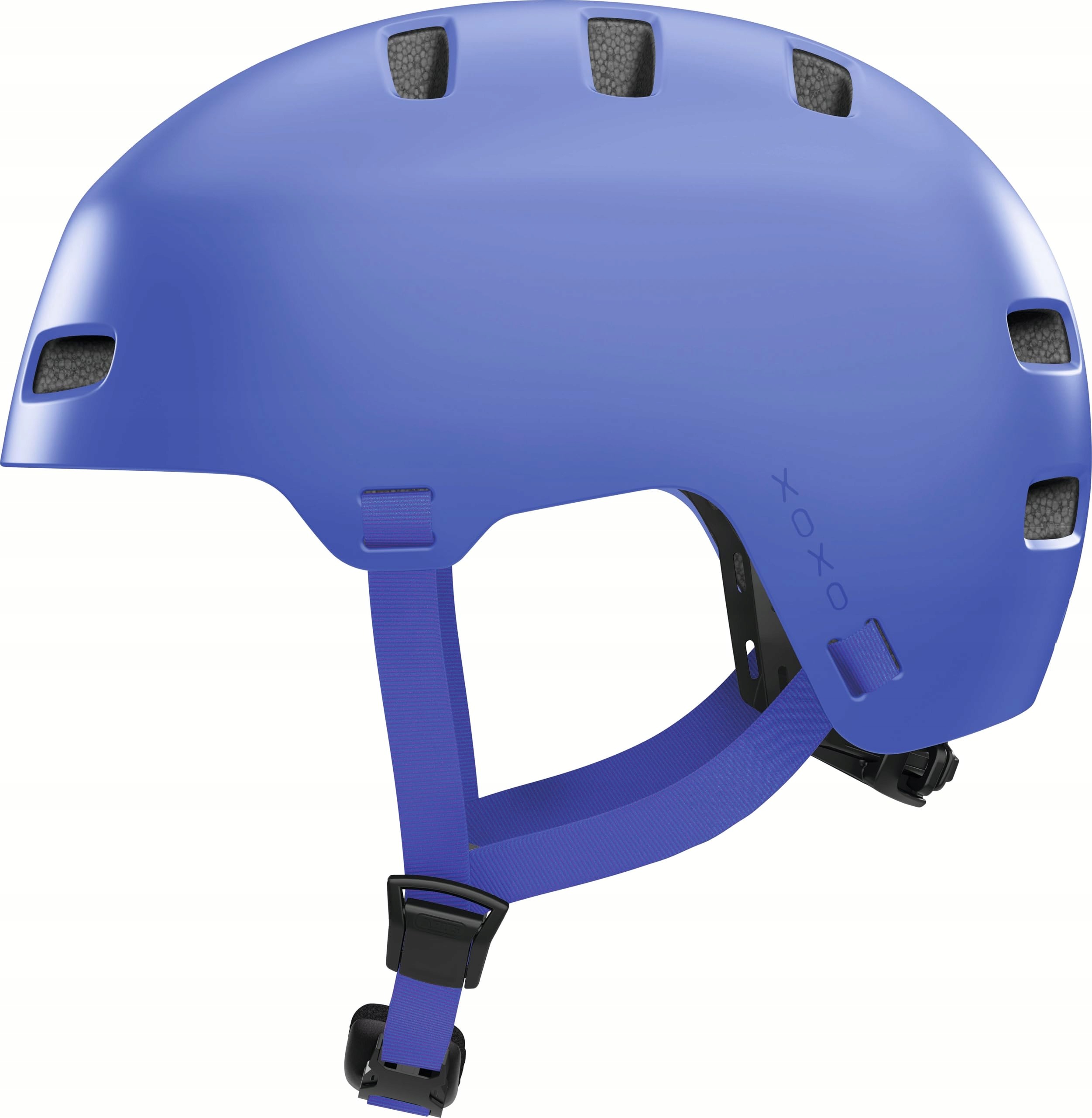 Abus Xoxo Kask rowerowy miejski skaterski M 54-58cm niebieski
