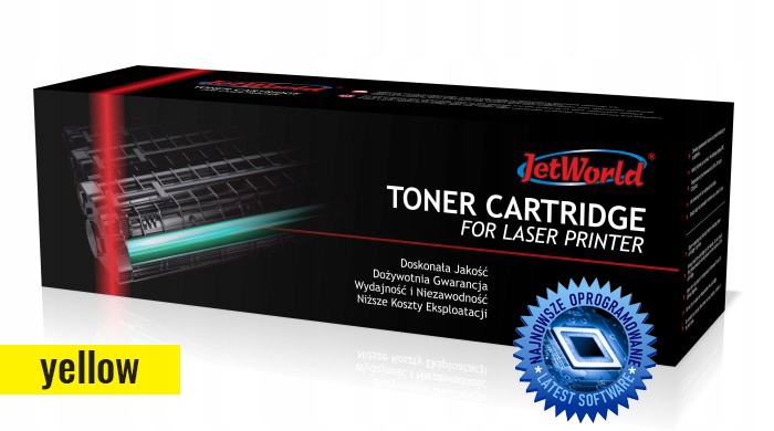 Toner Jetworld Hp 203A CF542A Color LaserJet Pro M254 M281 1.3K Yellow