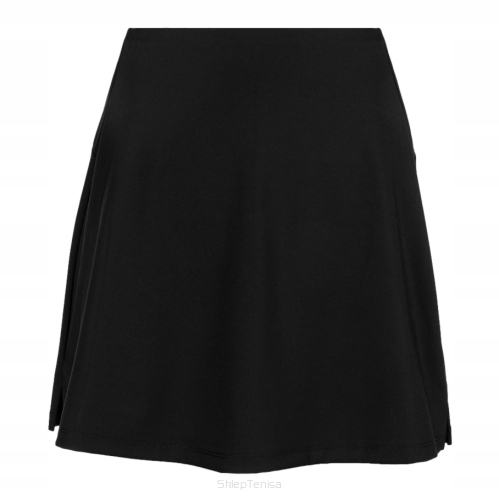 Spódniczka tenisowa Wilson Team Flat Front czarna r.M
