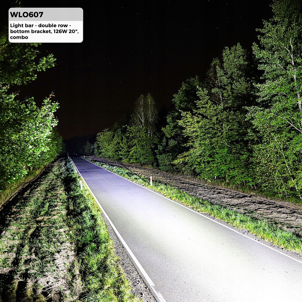 OSRAM LED L BAR 126W 20 OFF ROAD COMBO MTech Car type Passenger cars Cargo vans Trucks