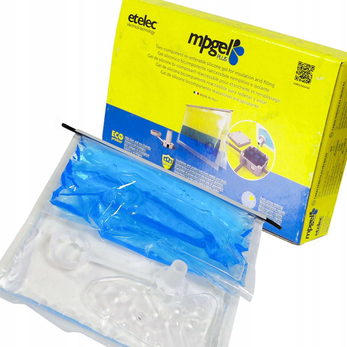 Mpgel SG600 Dvojzložkový gél 0,6L d káblová mufa