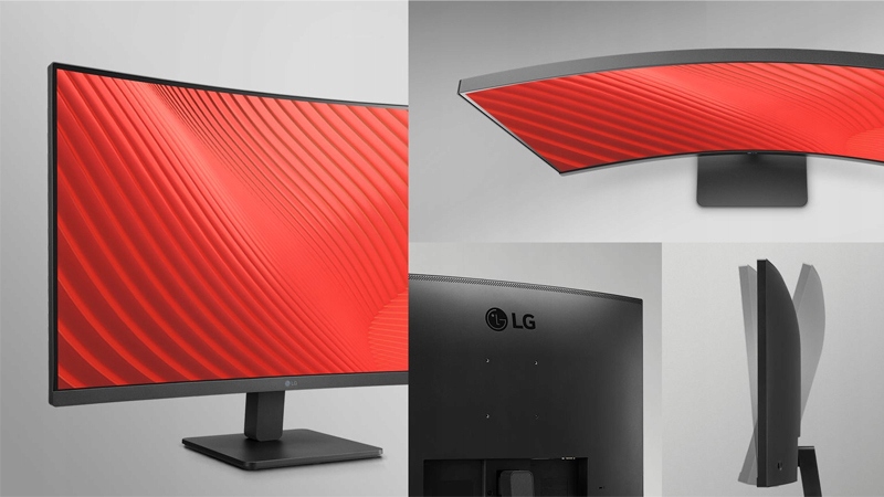 Monitor LED LG 32MR50C-B 31,5 &quot; 1680 x 1050 px VA 100Hz OUTLET Model 32MR50C-B