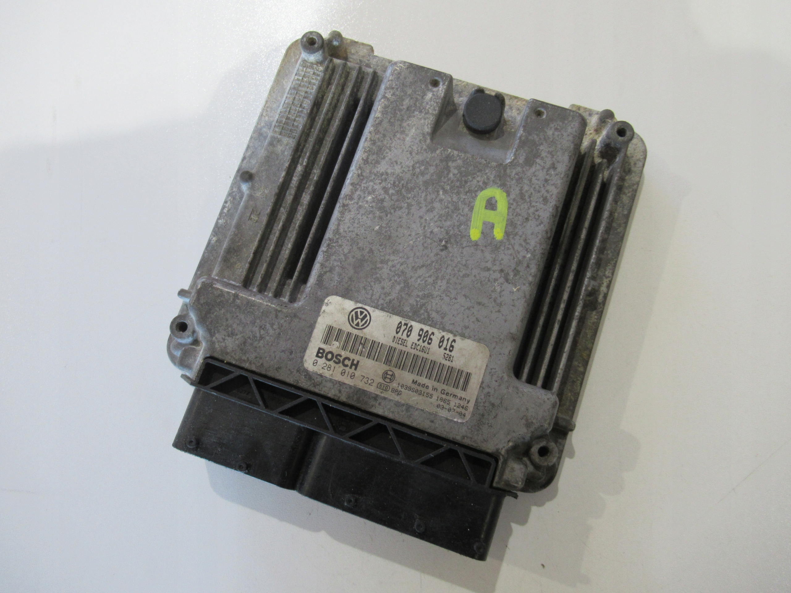 VW T5 2.5 TDI AXD COMPUTER MOTORE 070906016