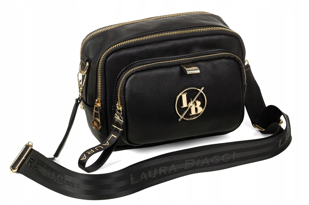 LAURA BIAGGI TOREBKA LISTONOSZKA DAMSKA TORBA MAŁA Marka Laura Biaggi