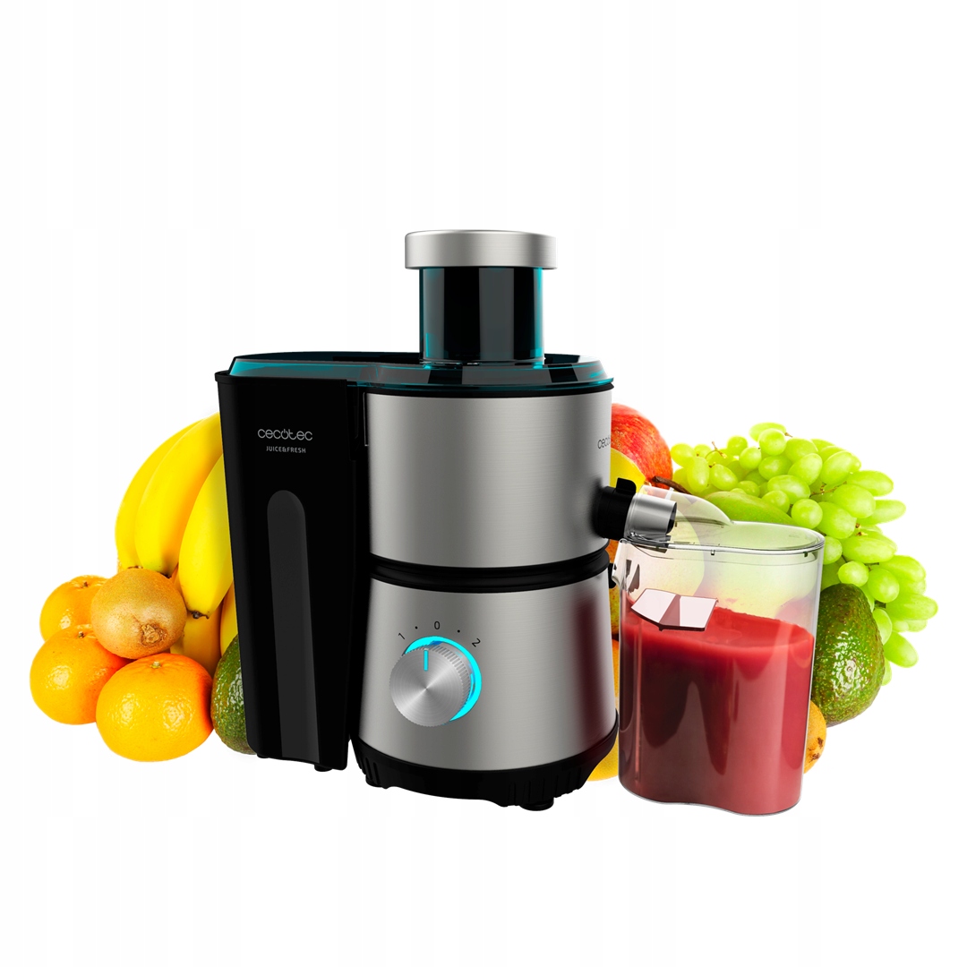 Odšťavňovač Cecotec Juice&Fresh 400 Titan Black