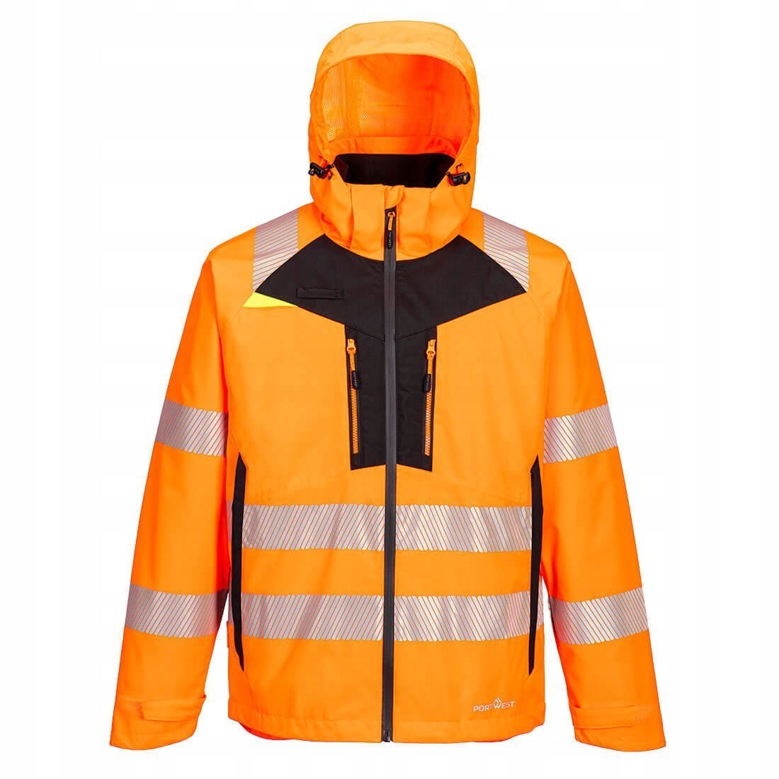 Výstražná bunda DX4 4v1 Oranžová/Černá vel. M
