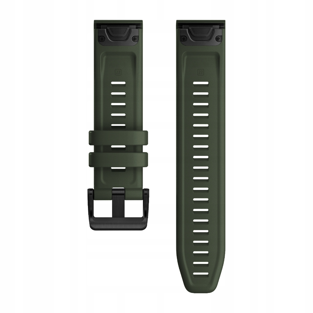 Silikonowy pasek premium QuickFit 22 mm do GARMIN Fenix 6 7 8 - 47mm Epix 2 Model QuickFit 22