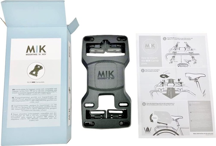 Adapter Montażowy do Bagażnika Basil Mik do Sakw i Koszyków Box Oryginał