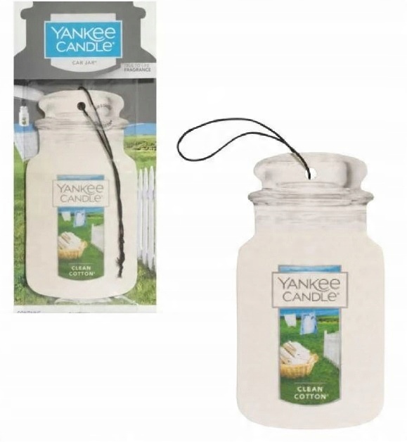 

Yankee Candle Zapach Do Samochodu Clean Cotton x1