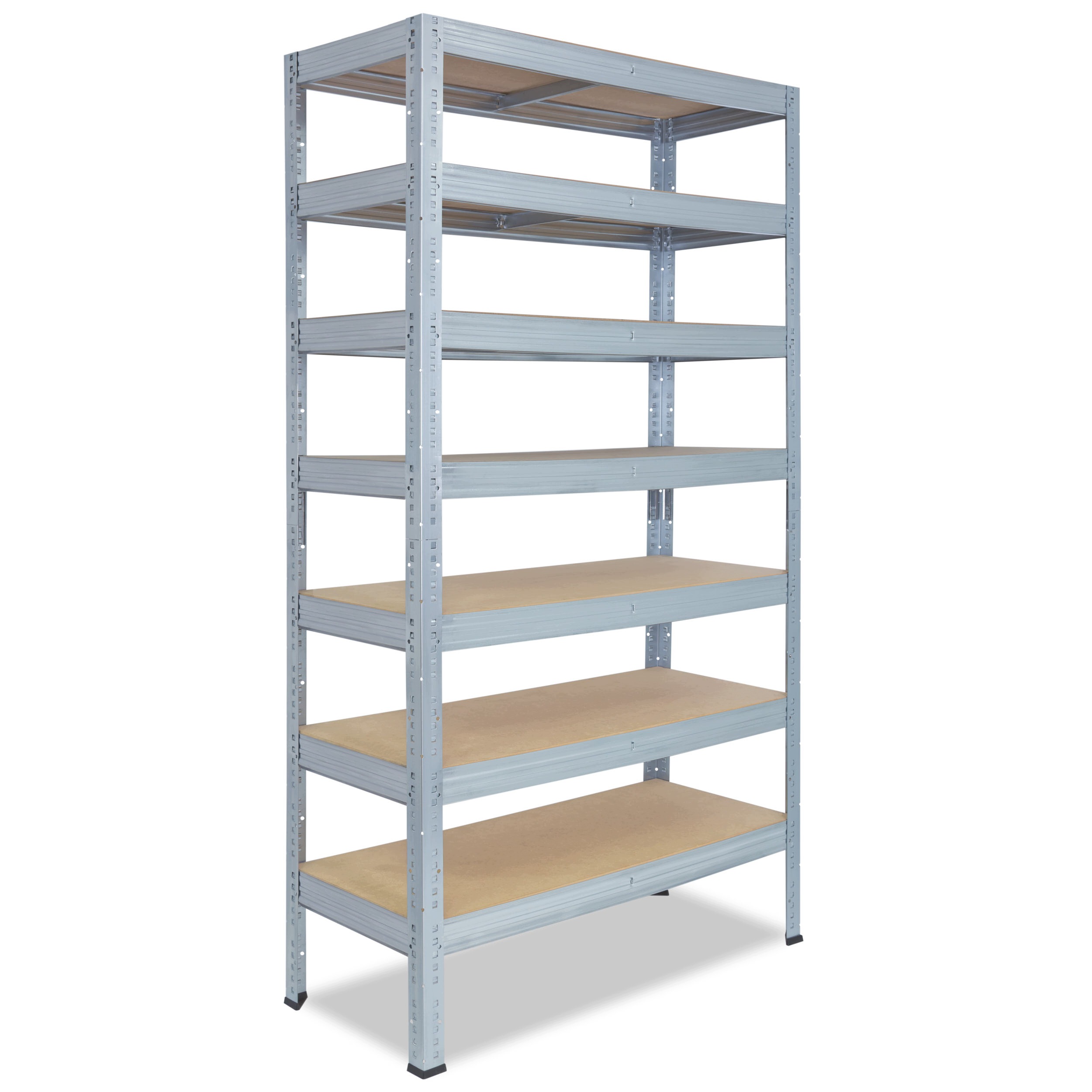 shelfplaza Pro 180x120x60 cm regał metalowy ocynkowany z 7 półkami