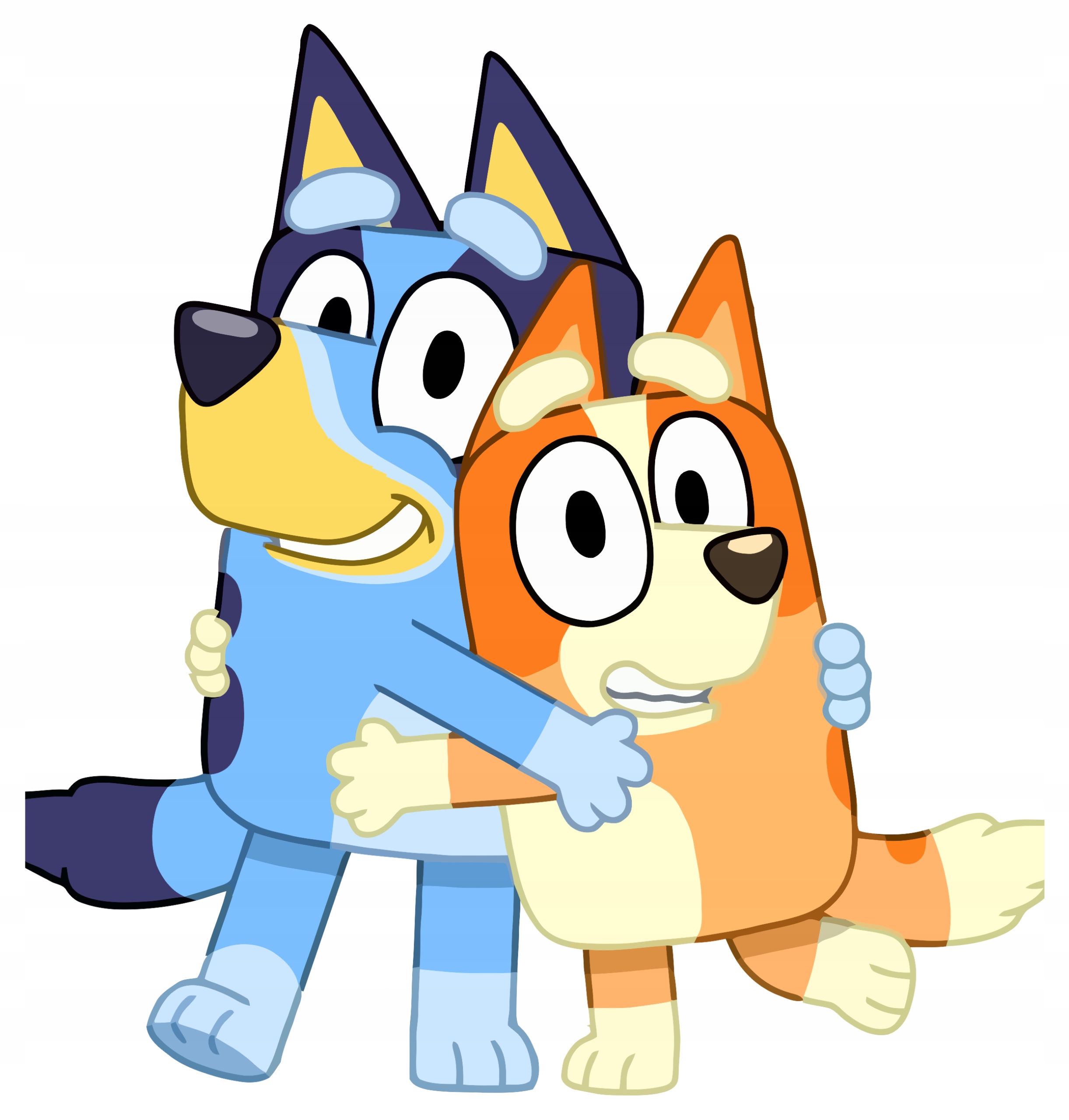 NAKLEJKA NA OKNO MEBLE LUSTRO BAJKA BLUE BLUEY