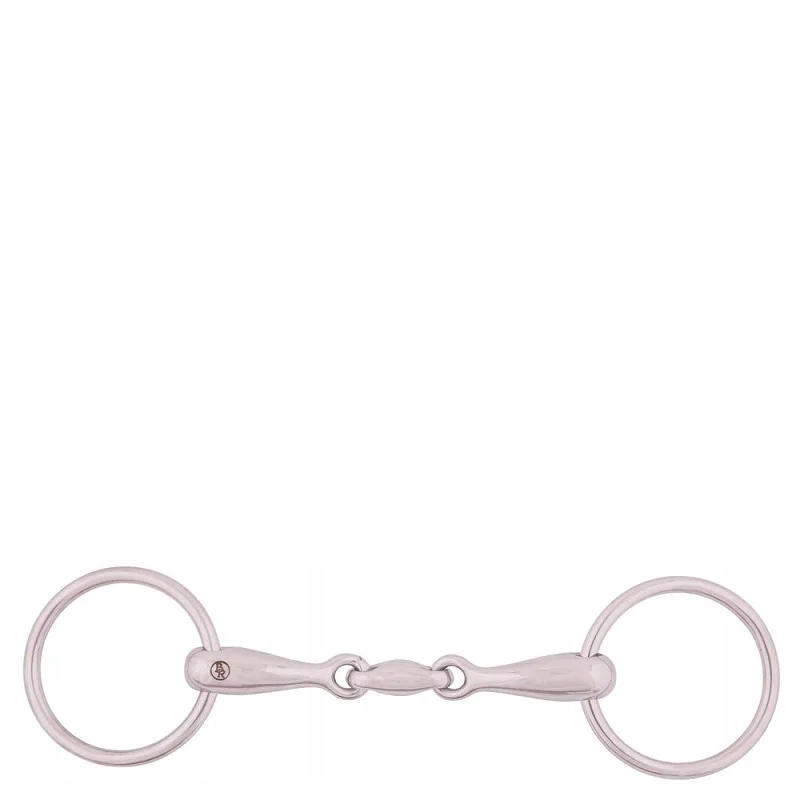 Udidlo pro koně obyčejná Br LooseRing Ss 16 mm dvojitě lomená 12,5