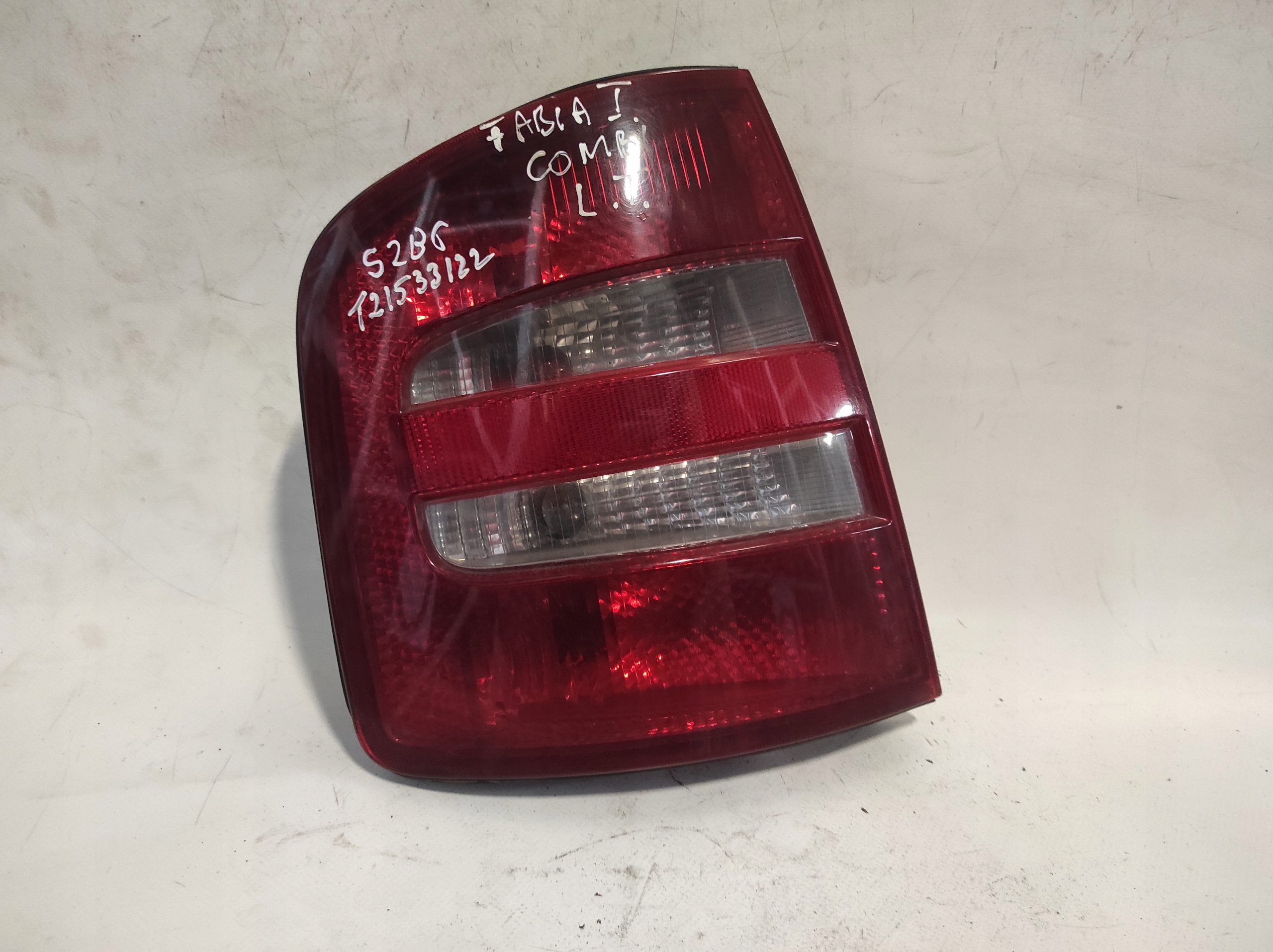 light left rear SKODA FABIA left rear part