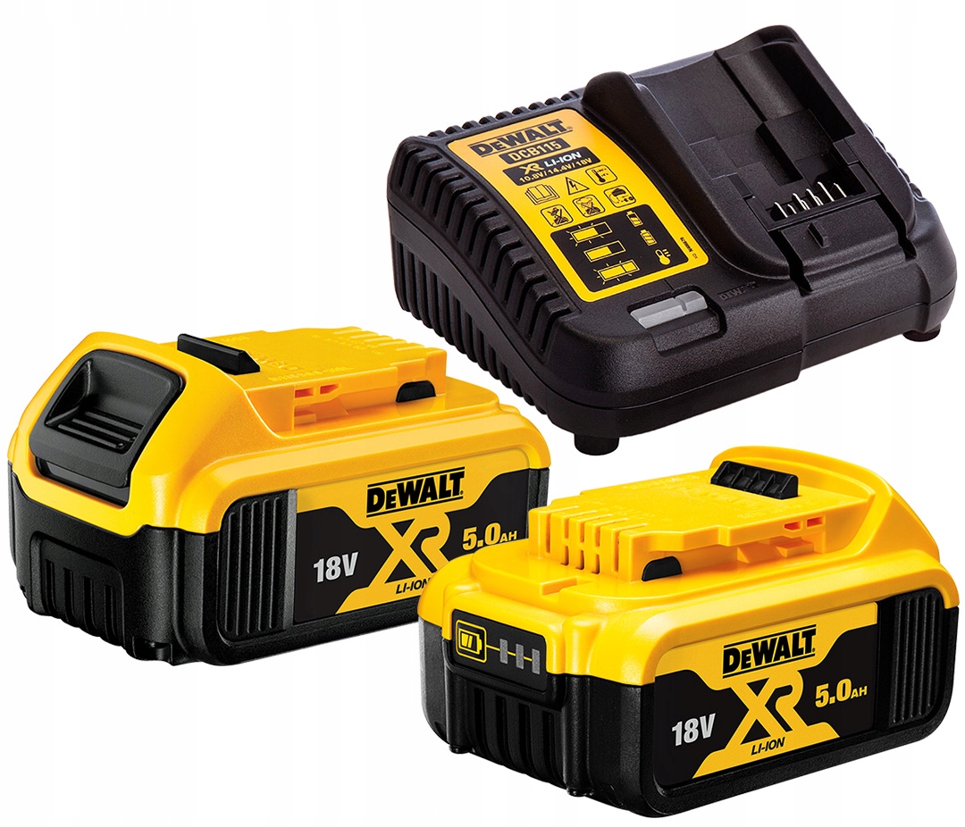 

DeWalt DCB115P2 2x Aku 18V Xr 5Ah DCB184 DCB115