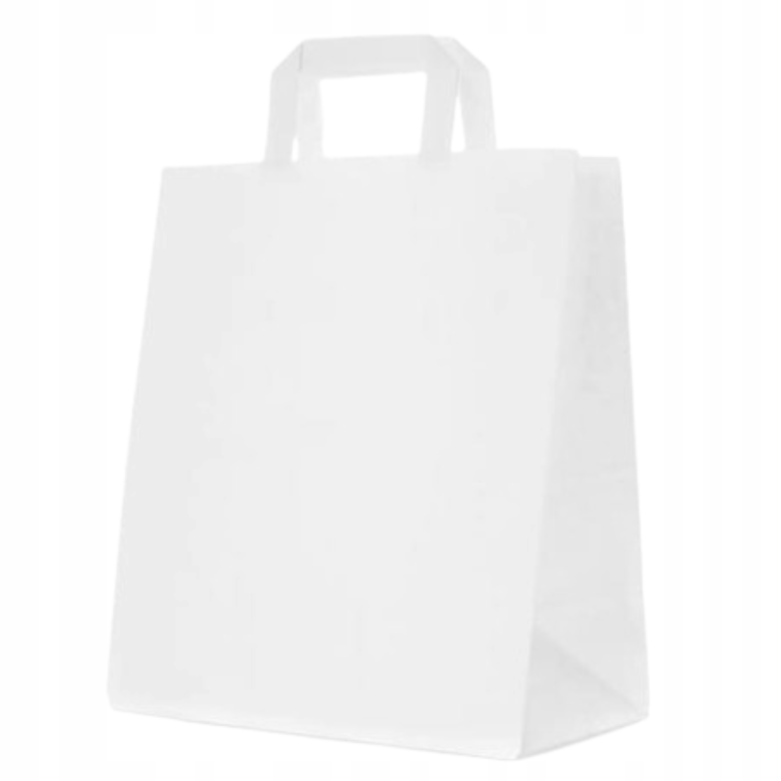 Torby Papierowe Białe 260x140x300 Torba eko 26x14x30 250szt