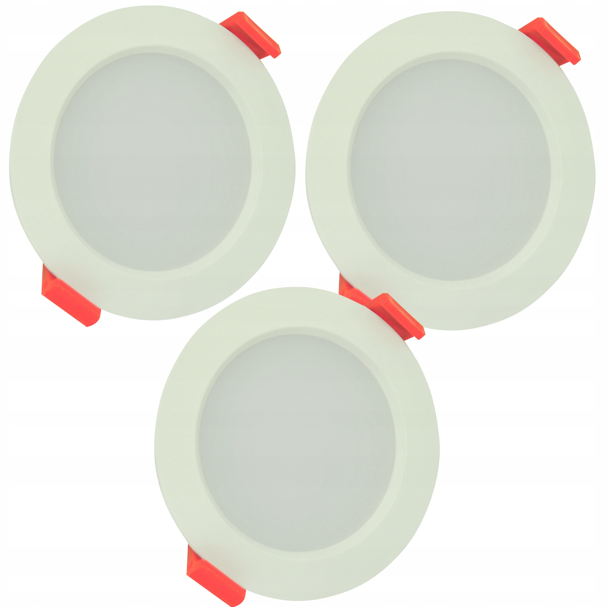 

Miro zestaw 3 opraw led 6W podtynkowych Polux