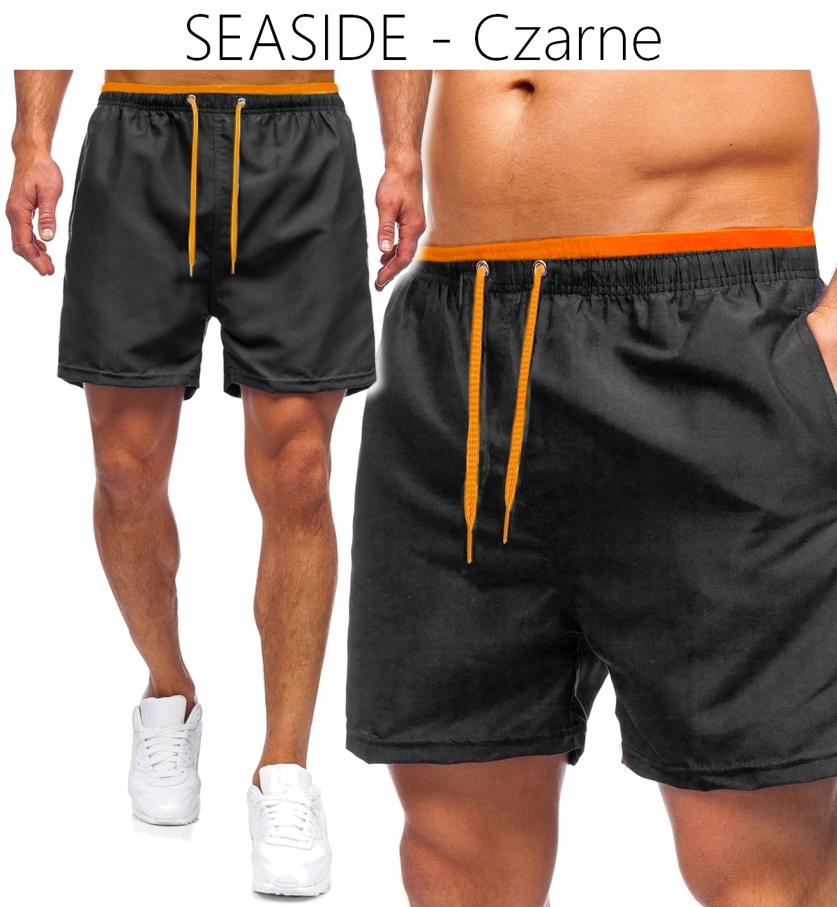 SPODENKI KĄPIELOWE PLUS SIZE KĄPIELÓWKI MĘSKIE krótkie ROZMIARY KOLORY 4XL Rozmiar 4XL