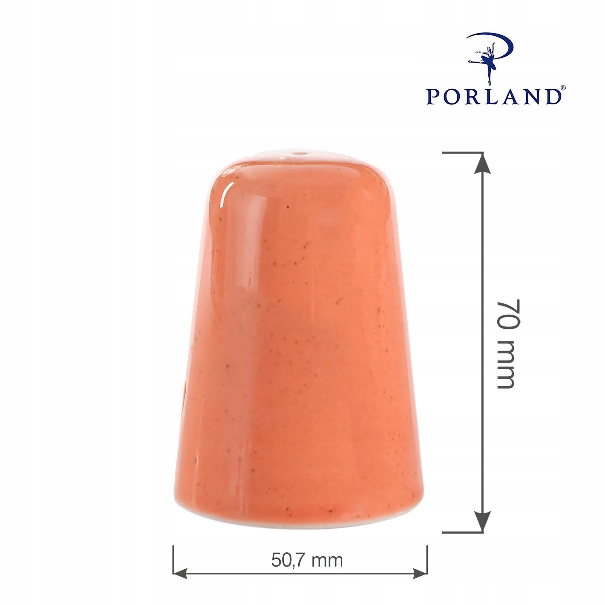 Pieprzniczka Amber Kolor odcienie pomarańczowego