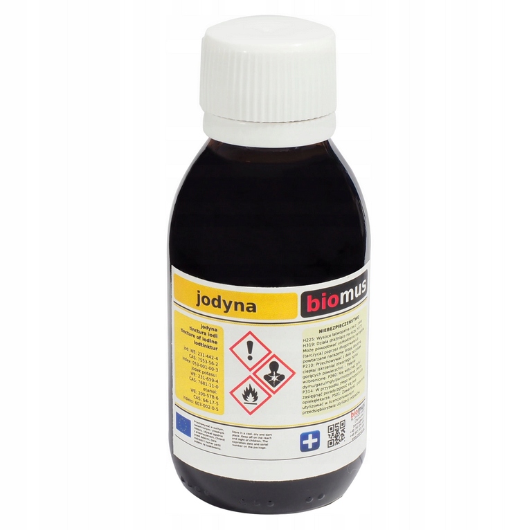 

Jodyna alkoholowy roztwór jodu 100ml Biomus
