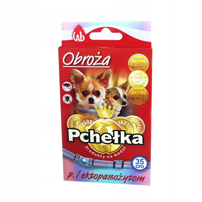 

Pchełka obroża na pchły i kleszcze 35 cm
