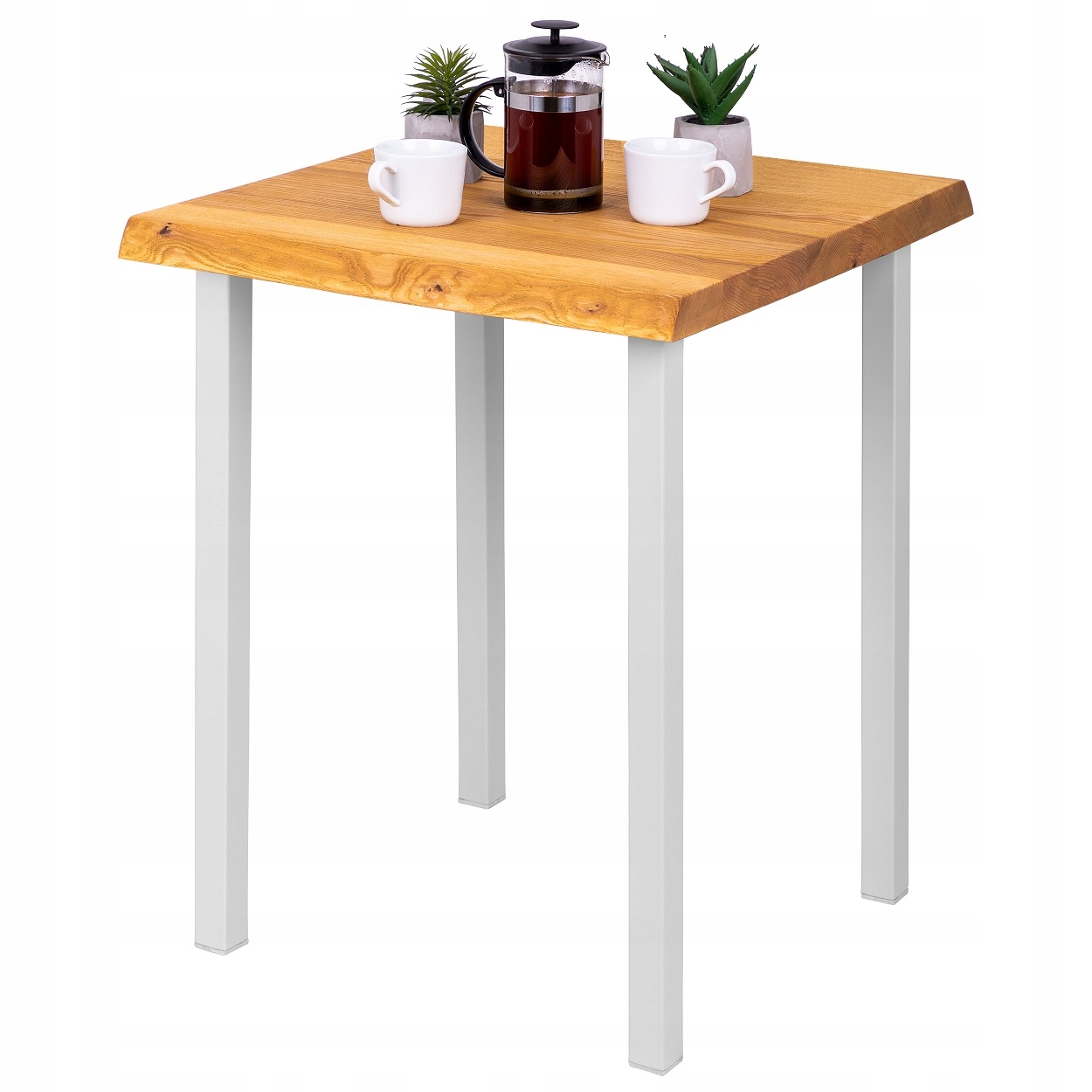 Stolik kuchenny lite drewno classic loft 60x60x76