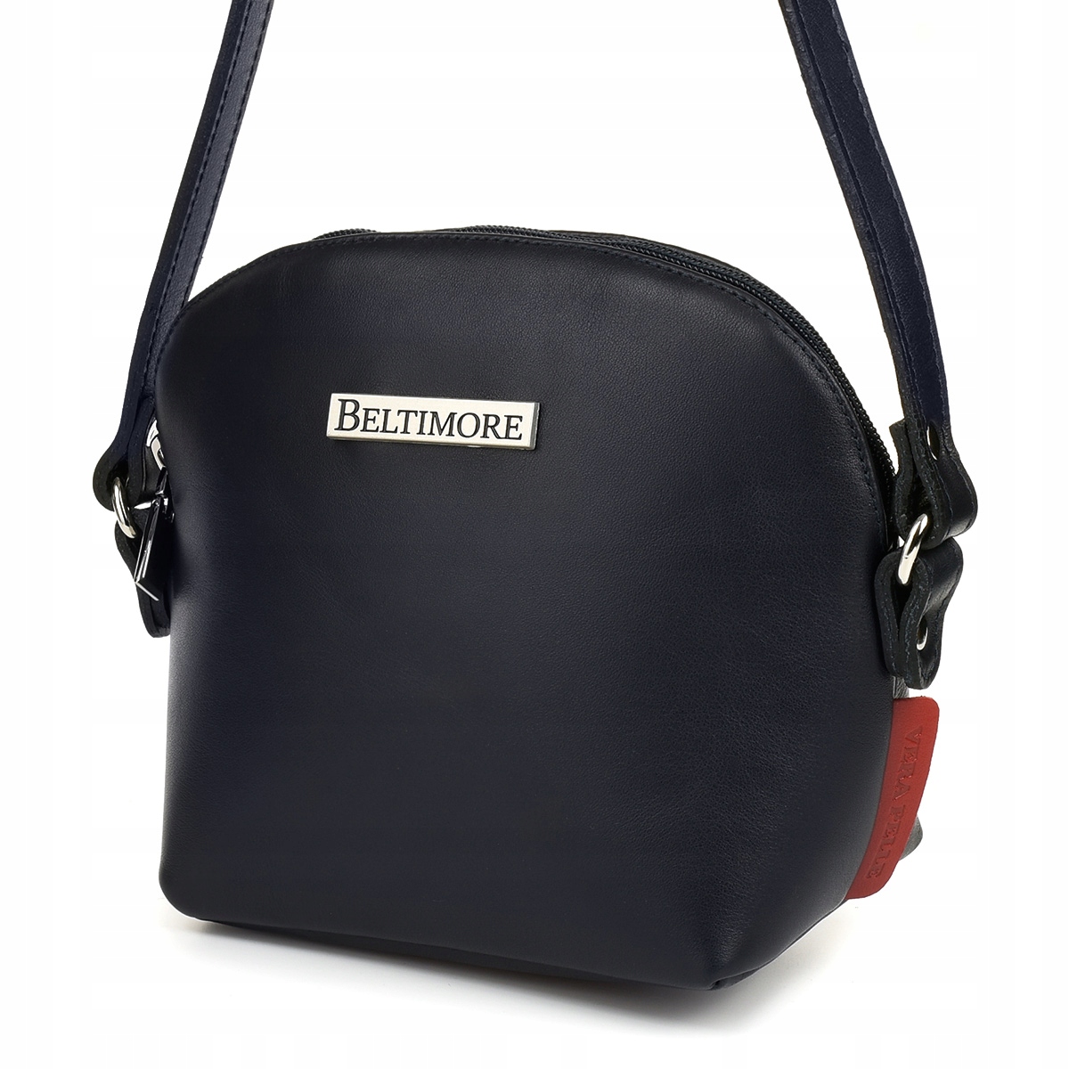 

Mała damska torebka skórzana pasek Beltimore