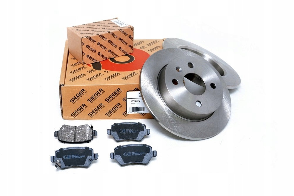 Диски 4 болта + колодки задние Opel ASTRA G 1998-2009