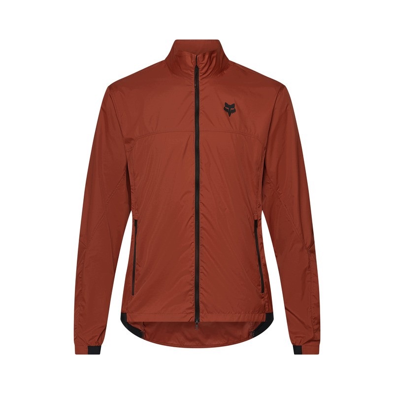 Cyklistická Bunda Fox Ranger Wind Amber Scarlet (XL)