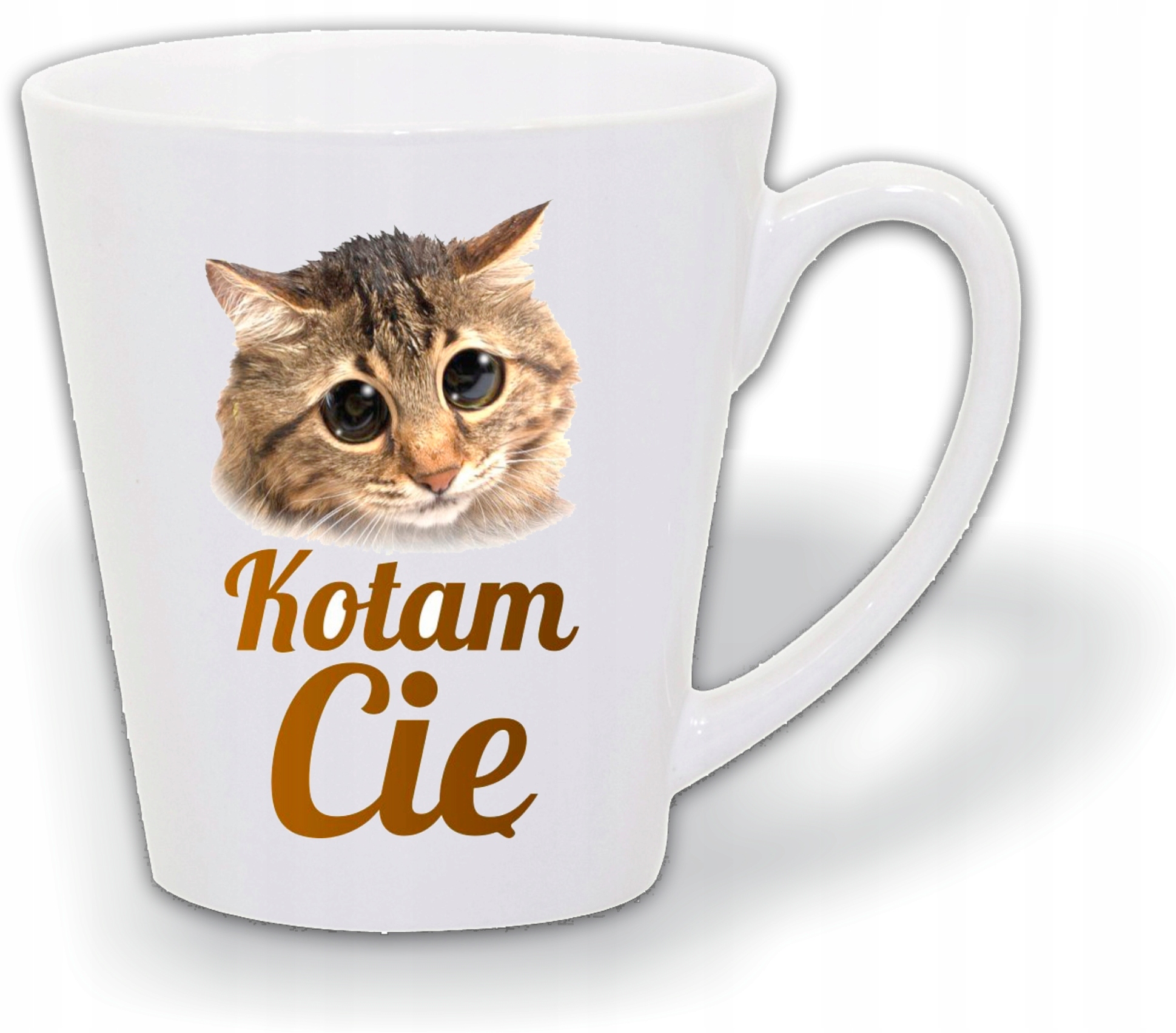 

Kubek Latte Z Nadrukiem Prezent Kotam Cię LM2