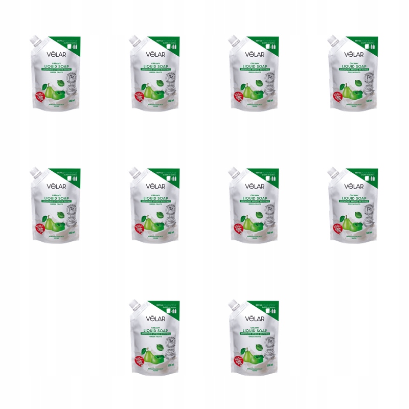 Velar Zelené Mýdlo Ovoce 500 ML X10